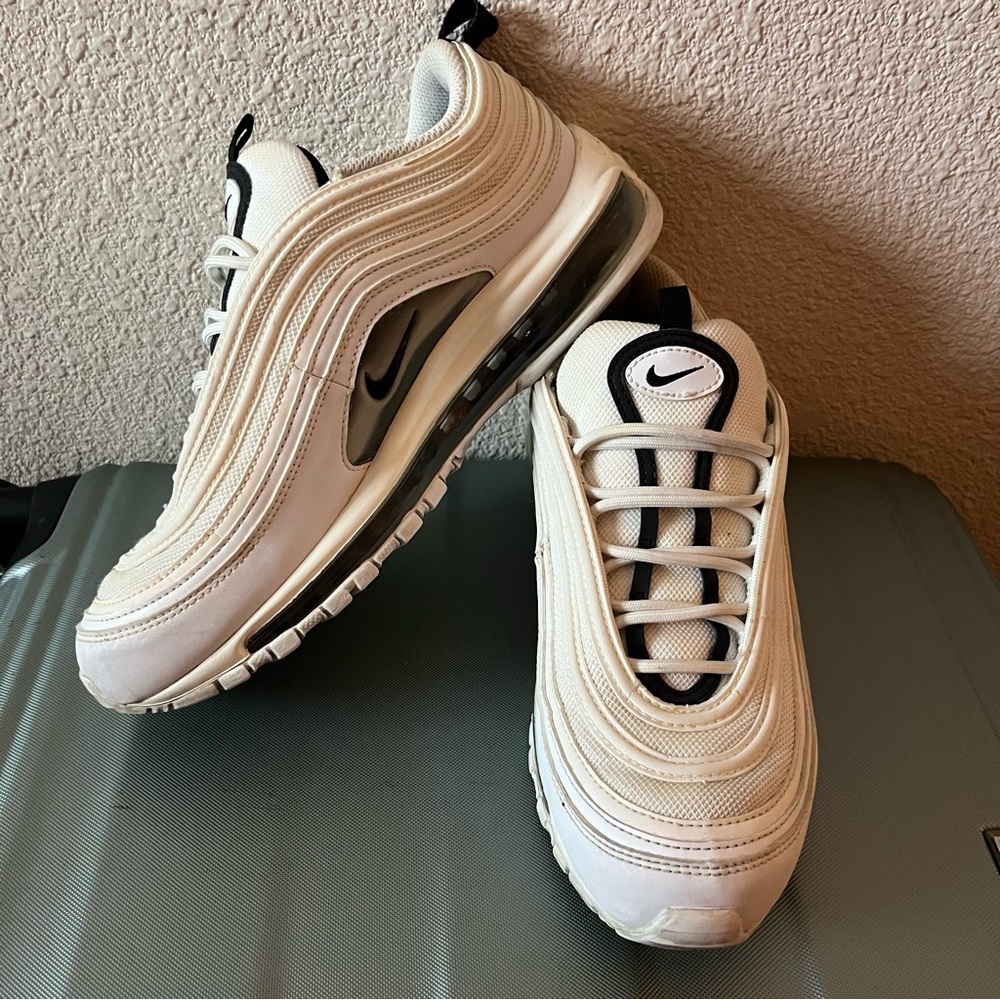 Nike Air Max 97 White and Black Sneakers